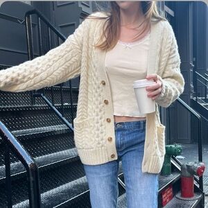 Brandy Melville Eva Cardigan in Wool